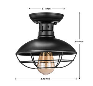 Luminaire suspendu LED moderne en forme de <span class=keywords><strong>cage</strong></span> en fer, lumière blanc chaud 3000K, garantie de 2 ans, <span class=keywords><strong>pour</strong></span> chambre à coucher, <span class=keywords><strong>escalier</strong></span>, salon - Utilisation domestique - Product Image 6