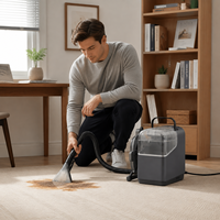 Nettoyeur vapeur de tapis 1400W haute puissance avec réservoir d'eau de 1800ml, directement de l'usine, pour le marché mondial de l'entretien ménager