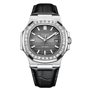 Uomo New Trend Men Luminous Date Business Waterproof Calendar Luxury Mechanical Watches Custom Logo Watch Automatic Orologi Uomo