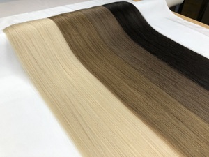 Extensiones de Cabello Humano Virgen Remy con Cinta Adhesiva Invisible de Doble Trama, Sin Costuras, en Oferta - Product Image 6