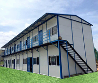 Casa Prefabricada Moderna de Dos Pisos Tipo K, Lista para Usar, Alojamiento Temporal para Trabajadores de Construcción