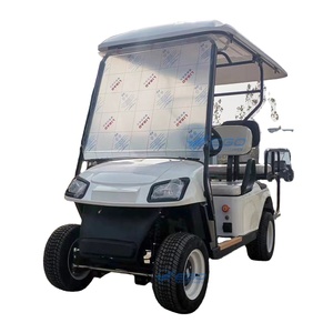 Véhicule de golf électrique tout-terrain 4 places de qualité supérieure, personnalisable, pour l'extérieur, en promotion - Product Image 1