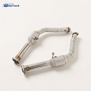 ท่อดาวน์ไปป์สำหรับรถเมอร์เซเดส G63 AMG M177 W463 4.0L V8บิทเทอร์โบ304ท่อไอเสียสำหรับรถแข่ง EUR 5 200เซลล์ - Product Image 6