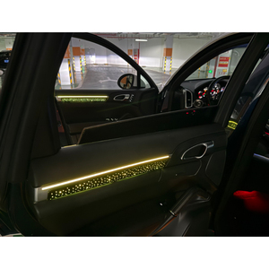 Tira de Luces LED RGBIC Premium para Ambiente Interior de Auto, Iluminación Ambiental para Porsche Cayenne 2010-2017 - Product Image 5