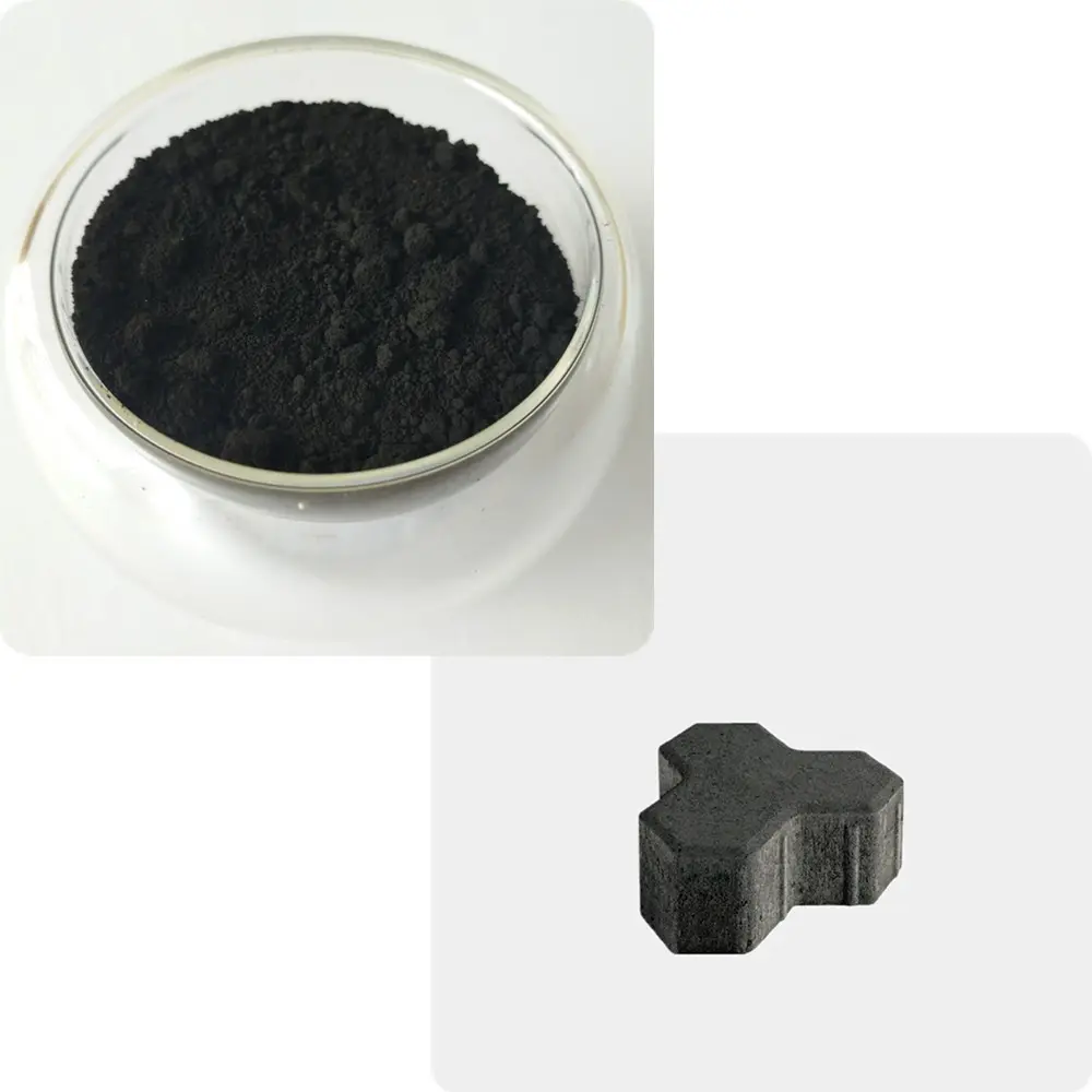 matte pigment oxyde de fer noir iron oxide black