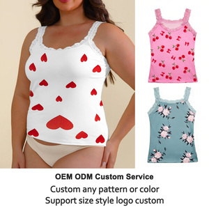 Direkt vom Hersteller: OEM Kundenspezifisch Bedrucktes Damen-Freizeit-Top mit Spitzenbesatz, Individuellem Muster und Farbe - Product Image 2