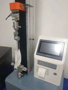 0.<strong>1kN</strong>-5kN Single Column <strong>Tensile</strong> Tester for Material Tear and Elongation <strong>Test</strong> - Product Image 4