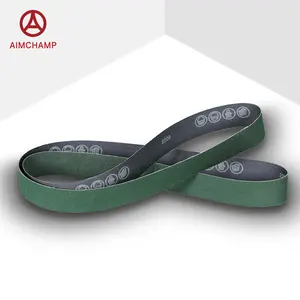 Aimchamp Abrasive J659 Anspruchs volle Technologie Einfaches weiches Metall Grün J-wt flexibles Stoffs chleifband