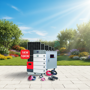 ระบบโซลาร์เซลล์ออฟกริดขนาด 50KW 30kw 20kw ครบชุด, ระบบขนาดเล็ก 4kw 5kva 5KW สำหรับบ้าน ราคาถูก, 1000kw 1mw - Product Image 3