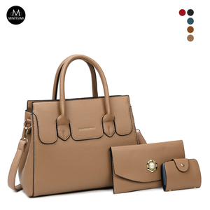 Juego de 3 Bolsos de Mano para Mujer, de Gran Capacidad, de Cuero PU, Bolso de Hombro, Bolso Cruzado de Negocios, Directo de Fábrica - Product Image 2