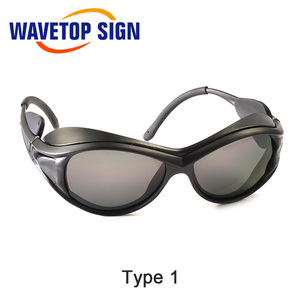 WaveTopSign 10,6 um 10600 nm Laser-Sicherheitsbrille Schutzsschild für CO2-Laser-Schneide-Gravurmaschine - Product Image 4