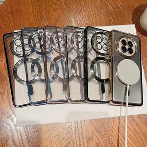 Nueva Funda Protectora para Teléfono Mate60pro con Revestimiento de Lente, Diseño de CD, Succión Magnética, Funda Protectora Completa para <span class=keywords><strong>P50</strong></span> - Product Image 4