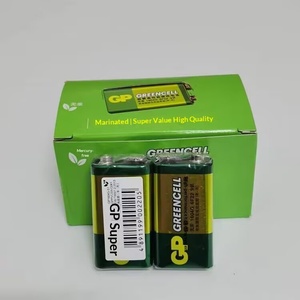 GP Super Alkaline 9V Batterie Modell 1604G - Für Mikrofone, Multimeter & Stromzähler Grün <span class=keywords><strong>Intercell</strong></span> - Product Image 4