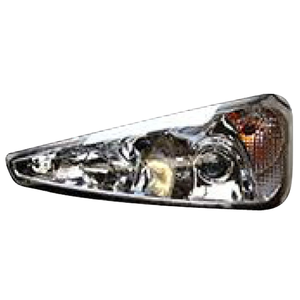 Chine guangzhou 24V pièces de carrosserie lampe frontale pour bus Irizar nouveau siècle 14 W/0 LED DRL lentille plat pièces de rechange AUTO haute qualité - Product Image 1