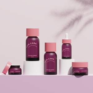 Ensemble d'emballages de luxe pour soins de la peau, flacon compte-gouttes pour sérum d'huile essentielle, flacons et pots cosmétiques en verre avec couvercles - Product Image 1