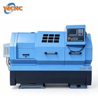 Torno CNC de Cama Plana de Alta Precisión CK6136, Máquina de Torneado CNC Horizontal Automática