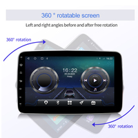 Lecteur DVD de voiture Android 11 universel 1din 2din rotatif à 360 degrés