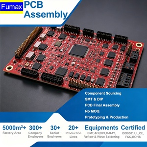 Fabrication de cartes électroniques EMS clé en main, conformes RoHS, pour essais pilotes, avec assemblage de <span class=keywords><strong>circuits</strong></span> imprimés multicouches (PCBA) par un fabricant de cartes PCB - Product Image 1