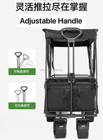 Carro de bebé plegable de cuatro ruedas, dosel extraíble, manillar Reversible, Material Oxford personalizable OEM para mayores de 1 año para acampar