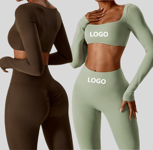 Женские спортивные Леггинсы с длинным рукавом - Product Image 2