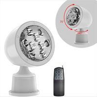 Foyo — projecteur LED 12V, projecteur avec télécommande, rotation à 340 degrés, lampe pour bateau, Navigation Marine, 50M