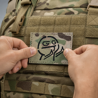 Écussons réfléchissants créatifs pour lettres, utilisables avec des équipements tactiques tels que les gilets et les sacs à dos