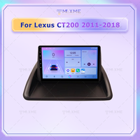 Kit dudukan bingkai 9 inci 2 Din, harnes kabel Panel Stereo, adaptor kabel daya Canbus untuk 2011-2018 Lexus CT200 bingkai pemutar mobil