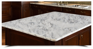 Échantillon Gratuit - Grande Dalle de Quartz Calacatta Blossom Blanc 100% Vietnam, 20mm d'Épaisseur, pour Plans de Travail Modernes de Salle de Bain d'Hôtel et Plans de Travail de Cuisine - Product Image 2