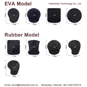 Tapis de souris personnalisé FS-X01 avec repose-poignet, surface douce et respirante, soutien confortable du poignet, tapis de souris pour le <span class=keywords><strong>bureau</strong></span>, les jeux, la maison, la décoration de <span class=keywords><strong>bureau</strong></span> - Product Image 4