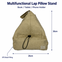 Support de tablette multifonctionnel pour la lecture au lit avec poche de rangement et poignée de transport, fabrication OEM personnalisée