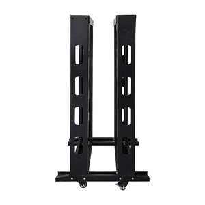 Réseau <span class=keywords><strong>mobile</strong></span> 6u 8u 15u 18u 27u 48u Profondeur réglable Armoire réseau à 4 poteaux Étagère de serveur à cadre ouvert 400 mm - Product Image 2