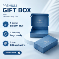 Boîte en carton ondulé E-flute personnalisée avec logo imprimé, certifiée FSC, boîte de colisage découpée pour l'expédition e-commerce
