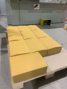 Produits ménagers fabriqués en Italie, papier recyclé à fibres courtes, sets de table écologiques en papier, pailles en papier jetables - Product Image 2