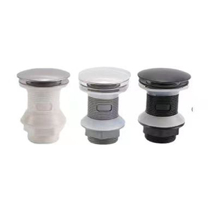 Lưu vực chất thải 32 Mét Pop Up chất thải cắm push button bấm vào Clack cắm <span class=keywords><strong>unslotted</strong></span> phòng tắm cống - Product Image 5