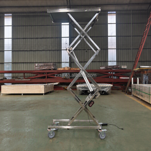 Nueva Plataforma Elevadora Pequeña de Acero Inoxidable de Alta Resistencia con Capacidad de Carga de 60 kg, Elevador Doméstico - Product Image 5