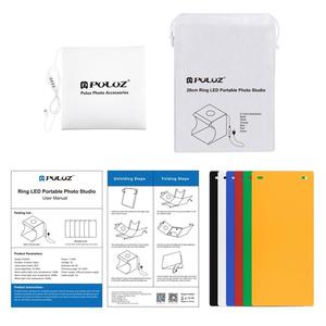 Hộp Đèn Tròn Nhỏ Hộp Chụp Ảnh Cầm Tay Gấp Gọn Hộp Mềm Chụp Ảnh Bộ Hộp Lều Chụp Ảnh <span class=keywords><strong>Studio</strong></span> Kèm 6 Phông Nền - Product Image 6