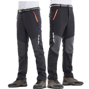 <span class=keywords><strong>Pantalon</strong></span> de randonnée extérieur léger et imperméable pour hommes, tissu en polyester de grande taille avec logo imprimé pour le camping - Product Image 1