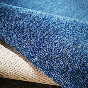 Tapis de salon bleu marine petits et grands, tapis de chambre pas cher, tapis à poils ras, tapis à boucles, tapis tuftés, tapis décoratifs antidérapants - Product Image 4