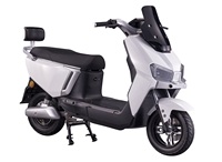 Vente en gros de scooter électrique, cyclomoteur, moto avec batterie au lithium 1000W 60V24Ah, empattement de 1290 mm, frein à disque double