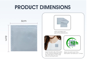 Patch Hydrogel Menthol Frais aux Herbes : Produit Essentiel pour Arrêter la Respiration Buccale et Favoriser le Sommeil pour Enfants et Adultes - Product Image 3