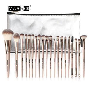 MAANGE ultimi 20 pezzi di pennello all'ingrosso compongono <span class=keywords><strong>accessori</strong></span> set di pennelli con custodia in pu - Product Image 1