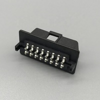 Hoya Hihgt connecteur universel OBD2 16p, 20 pièces, connecteur J1962 OBDII pour utiliser le connecteurs OBD2 Automobiles
