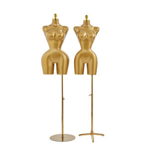 Mannequin Torse <span class=keywords><strong>Femme</strong></span> <span class=keywords><strong>Grande</strong></span> <span class=keywords><strong>Taille</strong></span> aux Formes Généreuses avec Fessier Imposant, Haut du Corps en Tissu, Vente en Gros au Meilleur Prix - Product Image 6