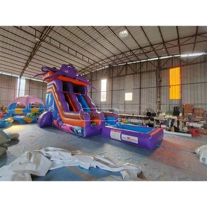 Château gonflable toboggan sautant maison pleine d'entrain personnalisé Elsa <span class=keywords><strong>Anna</strong></span> princesse thème château de princesse gonflable château sautant congelé - Product Image 6