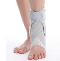 Attelle de soutien de cheville de compression FSPG avec sangles stabilisatrices pour prévenir et récupérer des entorses de cheville