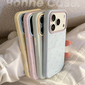 Nuova Cover per iPhone in Stile Coreano con Pois Colorati per Ragazze, Compatibile con iPhone 13 14 15 16 17 Pro Max - Product Image 2