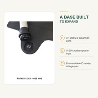 Kamera Dokumen Lensa Ganda 13MP A3 Buku Majalah Pengambilan Objek 3D Zoom Perangkat Lunak 10x Auto Fokus Visualizer untuk Perpustakaan
