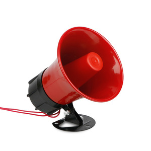 ลำโพงอลิซ 30W สีแดง แตรเตือนภัยโลหะ 220V AC แบบมีสาย ไซเรนกำลังสูง - Product Image 1