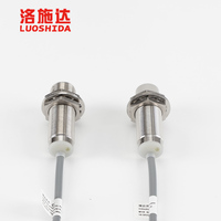 洛世达M18-55mm圆柱形标准接近传感器NPN/PNP NO/NC/NO + NC，IP67保护
