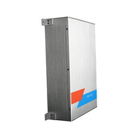 Boîtier de distribution électrique extérieur en alliage d'aluminium brossé, acier inoxydable, IP54, pour terminaux de panneau, capteurs CVC